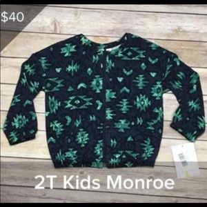 2T Kids Monroe Bomber Jacket